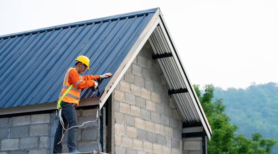 Professional gutter cleaning in Hollins, AL